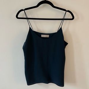 Everlane Navy Silk Camisole, Size 4